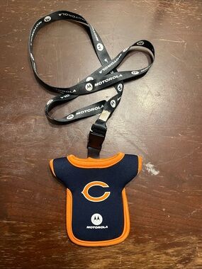 Motorola Navy and Orange  phone holder
